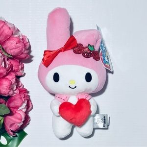 Valentine's Day Hello Kitty And Friends My Melody Plush 8in NEW
